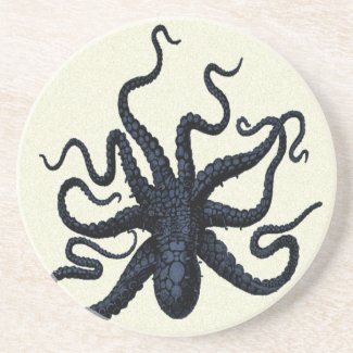 Spotted Octopus Beverage Coaster