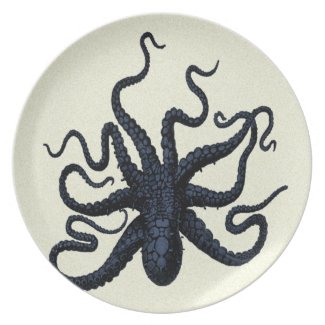 Spotted Octopus Plates