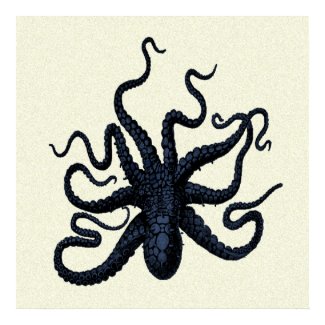 Spotted Octopus Print