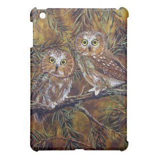 Spotted Owls Cover For The iPad Mini