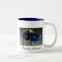 Spotted Purple Butterfly, Beauty abounds mugs