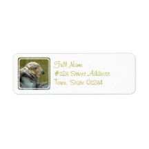 Spotted Seal Mailing Label