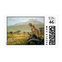 Spotted sentinel, Cheetah Postage Stamps