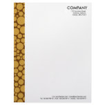 Spotty Margin - Shades of Brown II Letterhead Design