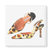 Spotty Slings Refrigerator Magnets