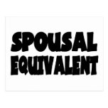 Spousal Equivalent Post Cards