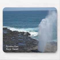 Spouting Horn in Kauai, Hawaii mousepads