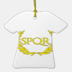 SPQR Roma Christmas Ornaments SPQR Roma Christmas Ornaments