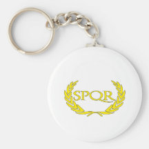 SPQR Roma Keychains