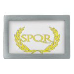 SPQR Roma Rectangular Belt Buckles SPQR Roma Rectangular Belt Buckles