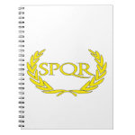 SPQR Roma Spiral Notebook SPQR Roma Spiral Notebook