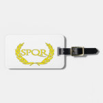 SPQR Roma Tag For Luggage SPQR Roma Tag For Luggage