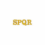 SPQR Roman Legion Embroidered Shirt