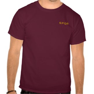 SPQR Roman Legion Shirt shirt