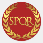 SPQR Roman sticker SPQR Roman sticker