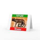 SPQR Rome cards