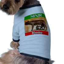 SPQR Rome pet clothing by claybuster SPQR Rome pet clothing