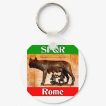 SPQR Rome keychains by claybuster SPQR Rome keychains