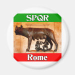 SPQR Rome Magnets SPQR Rome Magnets
