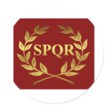 SPQR STICKER