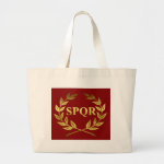 SPQR TOTE BAGS SPQR TOTE BAGS
