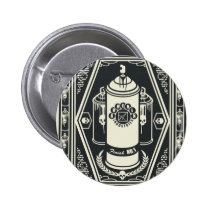 Spray Can Pin buttons