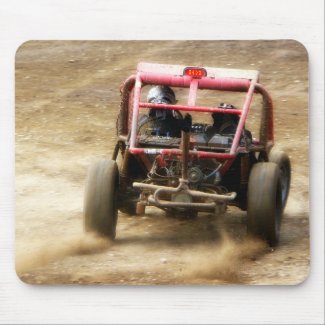 Spray Dirt! ATV Dunebuggy spins out mousepad