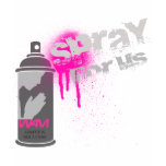 SPRAY FOR US t-shirts