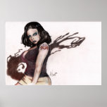 Spray of Chocolate Print
