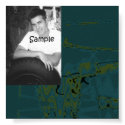 Spray Paint Graduation Autograph Poster posters