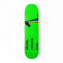 Spray Paint The Rainbow skateboards by caffineskate Spray Paint The Rainbow skateboards