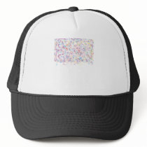 spray painted hat