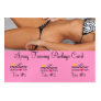 Spray Tanning Package Card 3 Tans Business Card