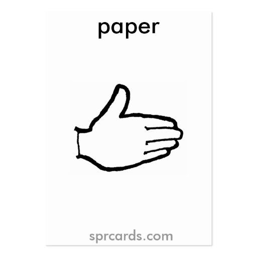 sprcards-papercard business card templates (front side)