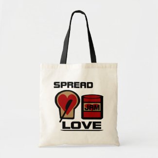Spread Love With Love Jam Bottle And WW Bread bag
