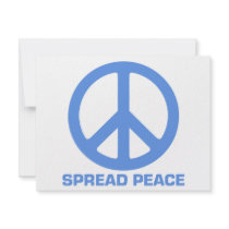 Spread Peace Products invitations