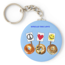 spread the love keychain