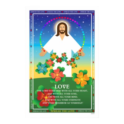 SPREAD THE LOVE POSTER by voliman