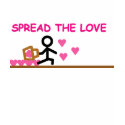 spread the love t-shirts