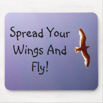 Spread Your Wings Mousepad