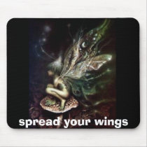 spread your wings mousepads by yep_in_my_inu_tee spread your wings mousepads