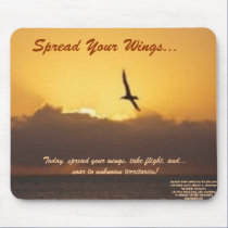 Spread Your Wings Mousepad