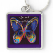 Spread Your Wings Premium Keychain