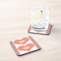 Spreading Love cork coasters