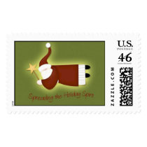 Spreading the Holiday Spirit postage by 2000greetings Spreading the Holiday Spirit postage