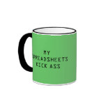 Spreadsheets Mug