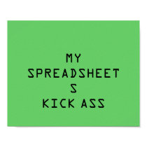 Spreadsheets Poster posters