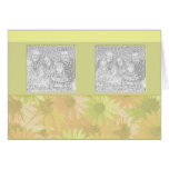 Spring 2-photo greeting greeting card