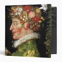 Spring, a series depicting the four seasons vinyl binder