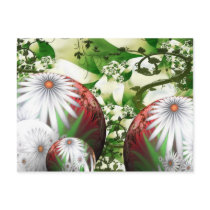 Spring Abstract postcards